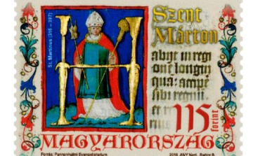 Szent Márton-év - Emlékbélyeget bocsátott ki a Magyar Posta