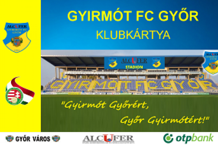 Megkezdődött a Gyirmót FC Győr klubkártyák kiadása