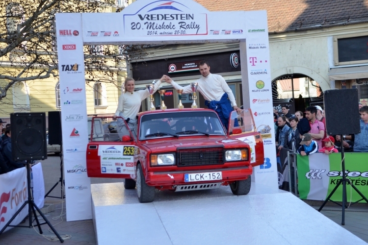 Ruszó - Kopcsó rallypáros az ADAC 3-Städte-Rallyen!