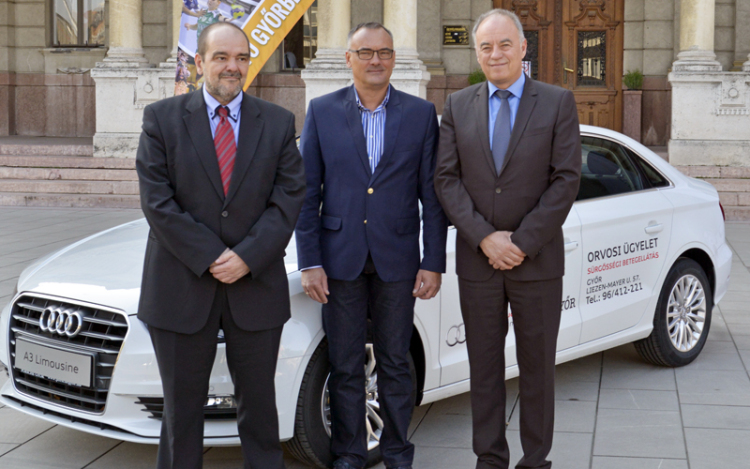 ÜGYELETBEN AZ AUDI A3 LIMOUSINE