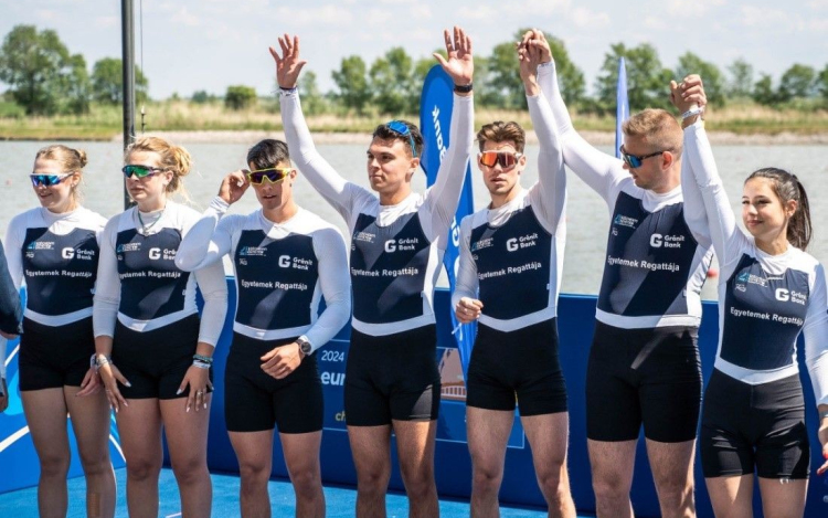 Ezüstérmesek lettek a győri hallgatók a regattaversenyen