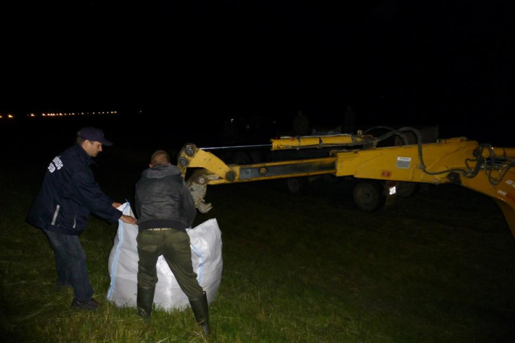 Olvasónk képei az árvízi védekezésről