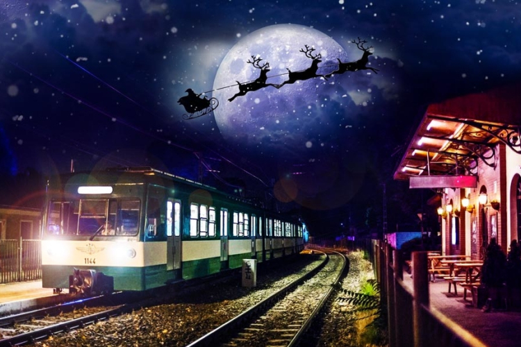 Mikulásnak öltöznek a kalauzok 