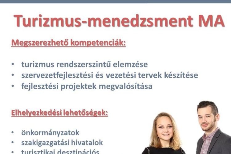 Új turisztikai mesterszak képzés indul a Széchenyi István Egyetemen