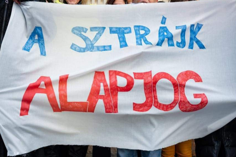 Pedagógusok Szakszervezete: a kormány állítsa vissza a sztrájkjogot!