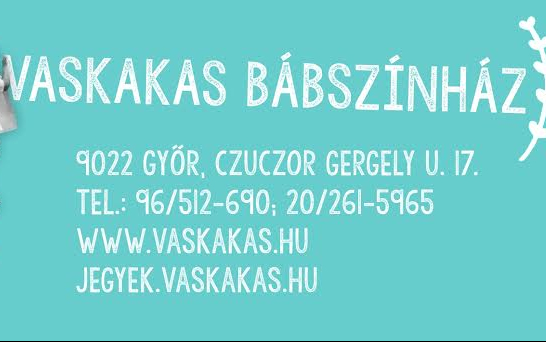 Vaskakas Bábszínház - programajánló november 14-ig