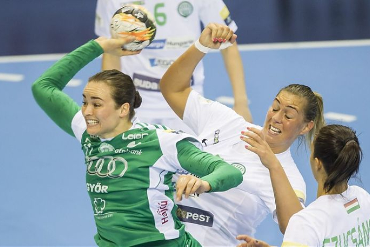 Nyert az Győri AUDI ETO KC a Fradi ellen a bajnoki döntő első felvonásában