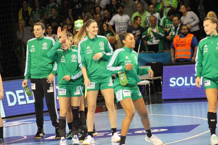 2019.11.17.Győri Audi ETO KC-DHK Banik Most Bajnokok Ligája mérkőzés 