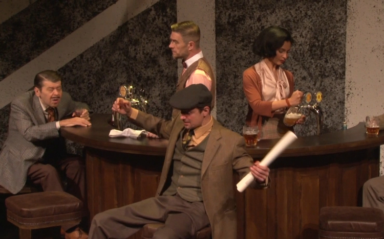 Bemutatták a Hóhérok című darabot Tatabányán