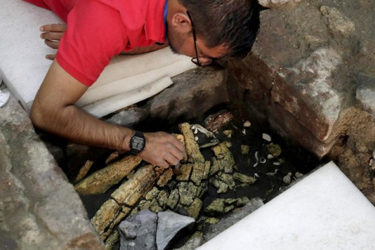 A legnagyobb azték uralkodók sírhelyére találtak rá Mexikóvárosban