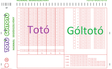 48. heti TOTÓ eredmények