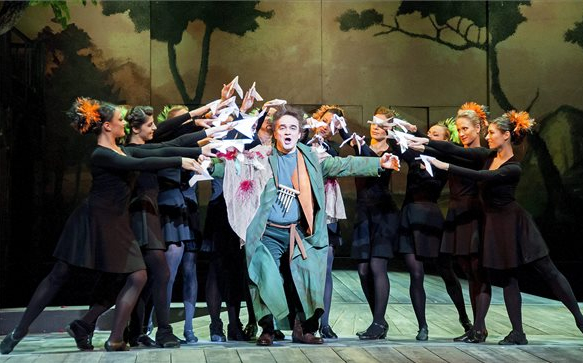 A varázsfuvola bemutatója Győrben