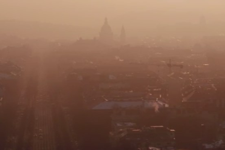 Szmogriadó van Budapesten