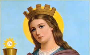 Szent Borbáláért imádkozunk ma