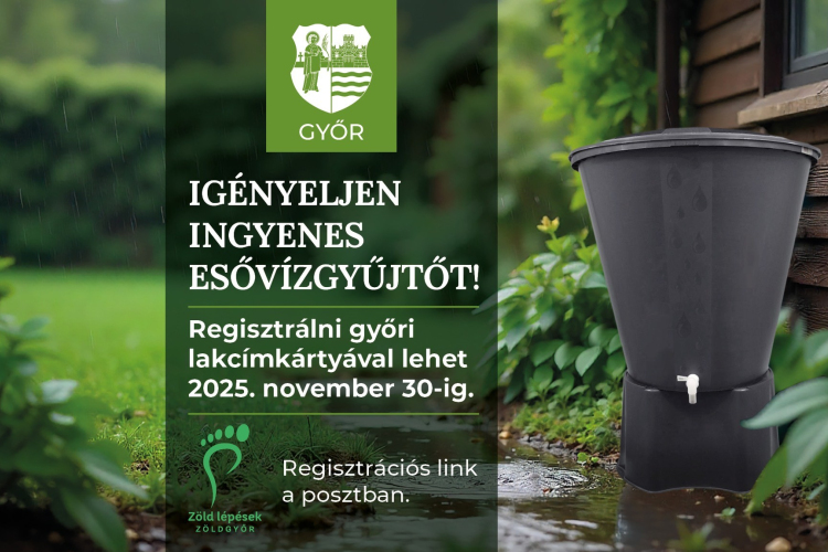 Máris 600-an regisztráltak az esővízgyűjtőre