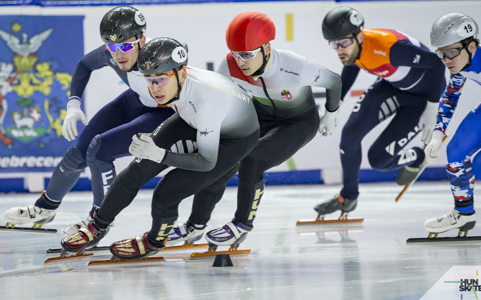Újabb történelmi kettős győzelemet arattak a Liu -testvérek a debreceni gyorskorcsolya Eb-n