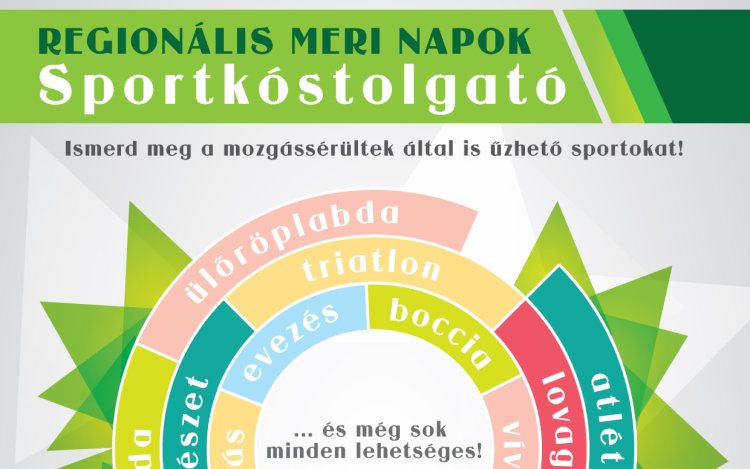 Regionális MERI napok - Sportkóstolgató