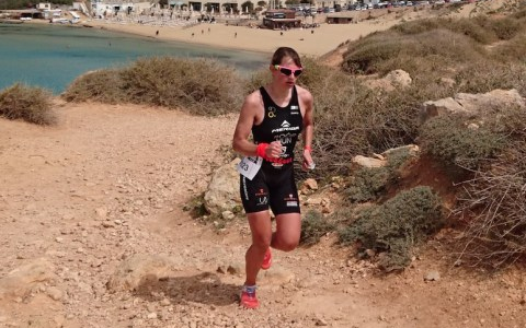 Poór Brigitta megvédte címét a máltai tereptriatlonos vk-n