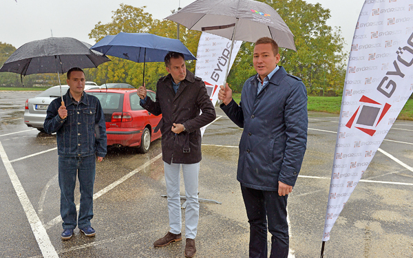 Mintegy félszáz új parkoló a Barátság Park mellett