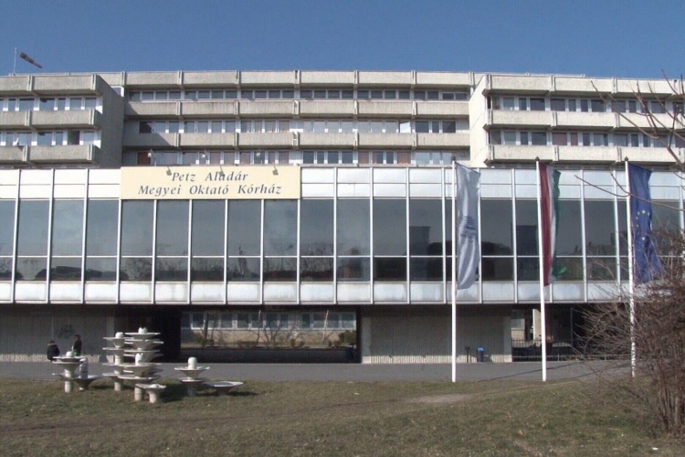 Koronavírusos beteget találtak a győri kórházban