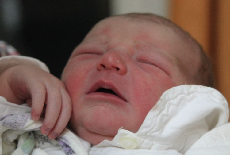 Szombathelyi Bercel Teo 2018-as év első győri babája