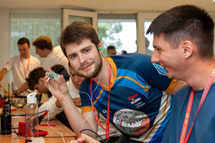 Amatőr rádiósok táboroztak Győrben