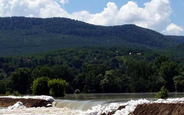 Árvíz - Felhőszakadás okozott újabb áradásokat Ausztria északi részén