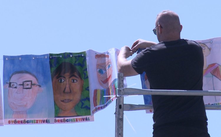 Már készül a belváros a Győrkőcre