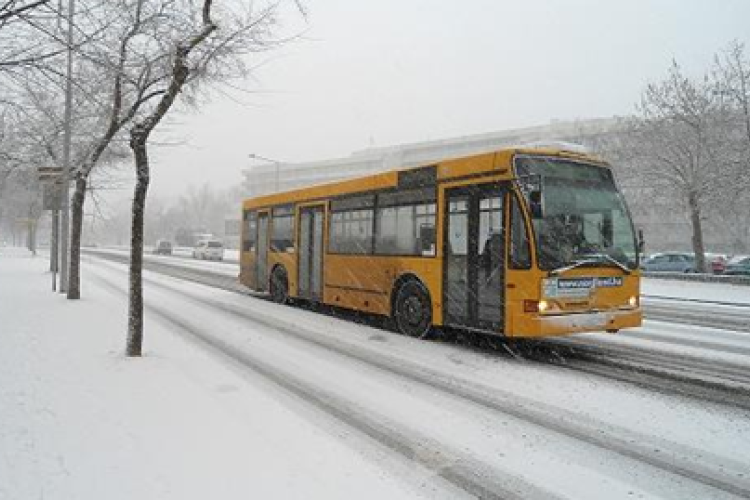 Havazás - Kisalföld Volán: kevesebbet késnek a járatok