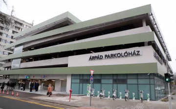 Zárva lesz az Árpád parkolóház