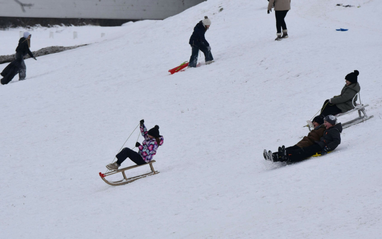 Óvatosan a szánkózással!
