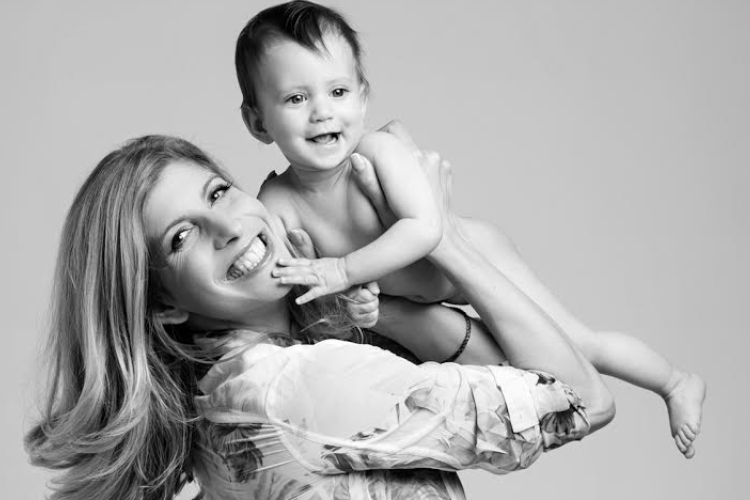 Béres Alexandra megmutatta kislányát