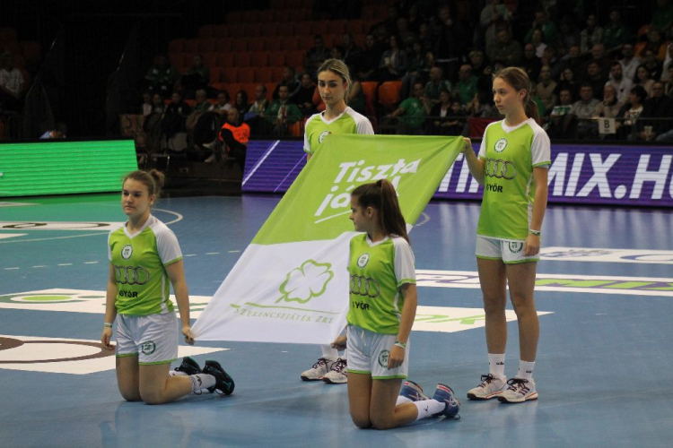 2020.01.05.Győri Audi ETO KC-Dunaújváros KKC női bajnoki mérkőzés