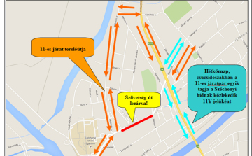 A Szövetség út zárása miatt változik a buszközlekedés