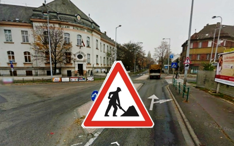 Csőtörés miatt dugók alakulhatnak ki a belvárosban 