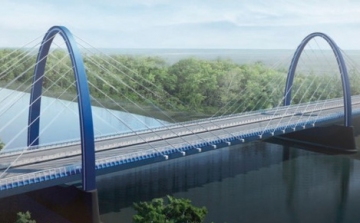 Látványos Tisza-híd épül