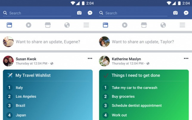 Új funkció jön a Facebookra, listákat is írhatunk