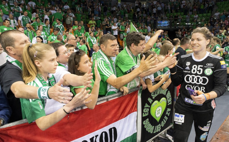 Megvédte bajnoki címét a Győri Audi ETO KC - Tizennegyedszer