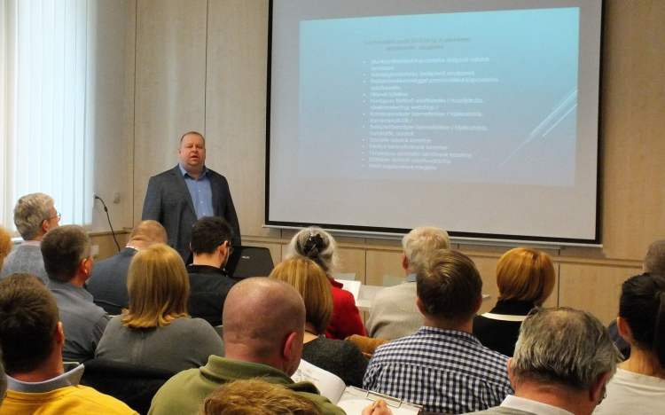 Kulcsfontosságú az adatvédelem- Tájékoztató az Iparkamarában 