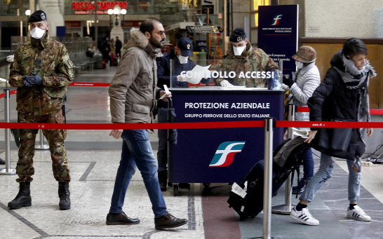 Egész Olaszország karanténba került