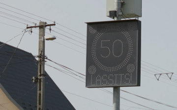 Bejött a sebességfigyelő lámpa az écsieknek