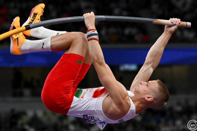 A győri Böndör Márton 5,40-nel kezdte az évet