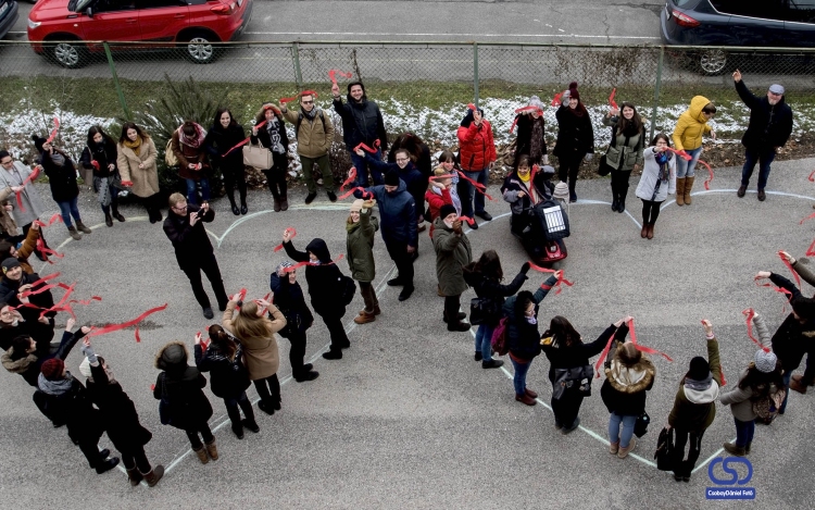 Flashmob, Szociopoly egyetemistákkal a Szociális Munka Világnapján 