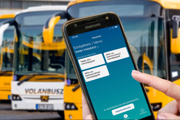 Készpénzmentes lesz a jegyvásárlás a Volánbusz járatain