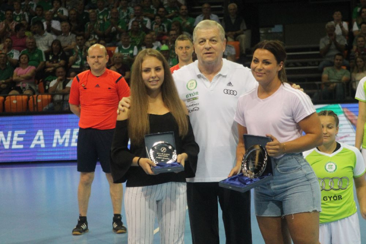 2018.05.23. Audi ETO KC -Békéscsaba női kézilabda és a bajnoki ünneplése Fotók:árpika 