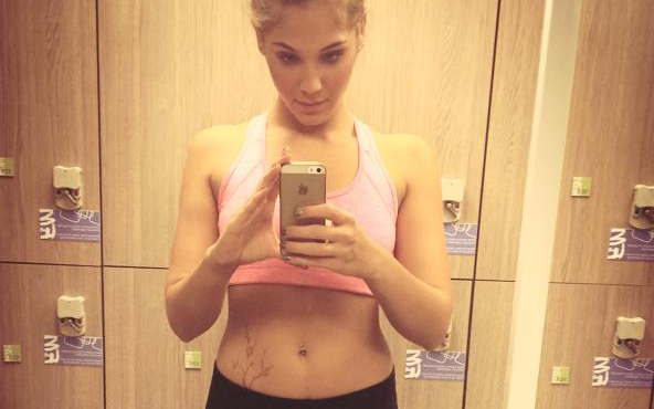 Nyári Dia sok edzéssel tartja karban testét