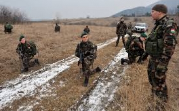 Éleslövészet a győrszentiváni katonai lőtéren 2016. február 29-től március 04-ig 