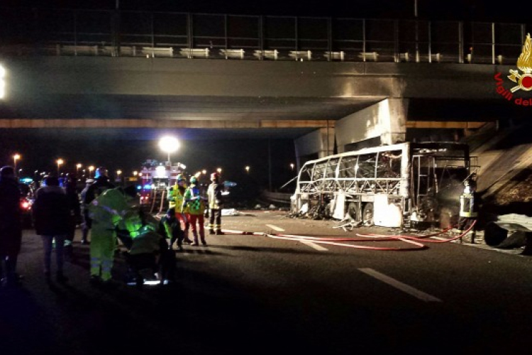 Újabb részletek kerültek napvilágra a veronai buszszerencsétlenségről