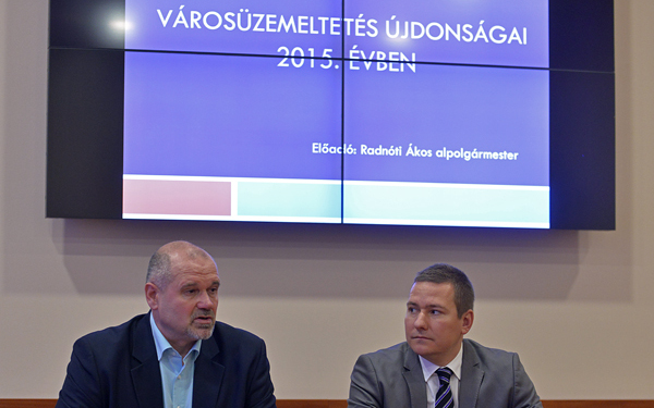 ÚJDONSÁGOKKAL TETTÉK HATÉKONYABBÁ A VÁROSÜZEMELTETÉST GYŐRBEN