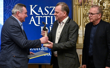 Csankó Zoltán kapta idén a Kaszás Attila-díjat
